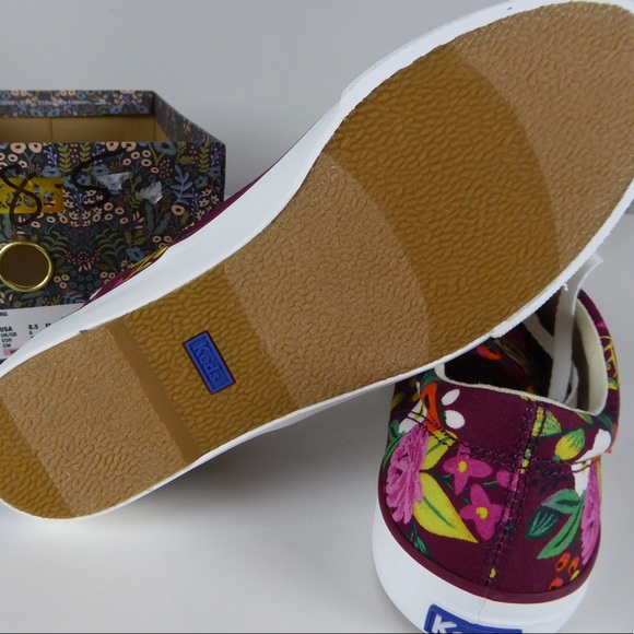 Keds Rifle Paper Co. Floral Sneakers NIB Blossoms - Picture 6 of 8